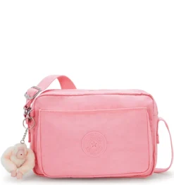 Kipling Shoulder Bags | Crossbodys-ABANU M Versatile Medium Crossbody with Adjustable Shoulder Strap - Enjoyable Blush (pink)