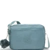 Kipling Shoulder Bags | Crossbodys-ABANU M Versatile Medium Crossbody with Adjustable Shoulder Strap - Relaxed Grey (blue)