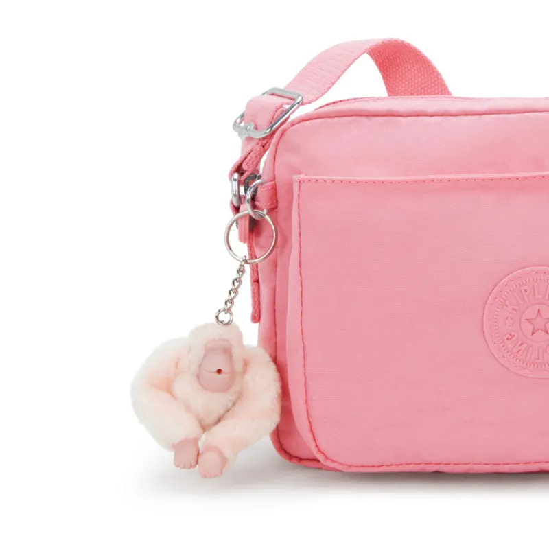 Kipling Shoulder Bags | Crossbodys-ABANU M Versatile Medium Crossbody with Adjustable Shoulder Strap - Enjoyable Blush (pink)