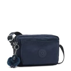 Kipling Shoulder Bags | Crossbodys-ABANU M Versatile Medium Crossbody with Adjustable Shoulder Strap - Blue Bleu 2 (blue)