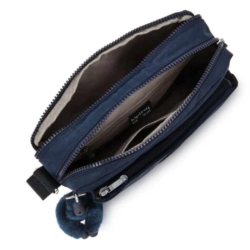 Kipling Shoulder Bags | Crossbodys-ABANU M Versatile Medium Crossbody with Adjustable Shoulder Strap - Blue Bleu 2 (blue)