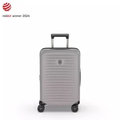 Victorinox Spinner (4 Wheel) | Hardside Luggage-Airox Advanced Frequent Flyer Carry-On - White