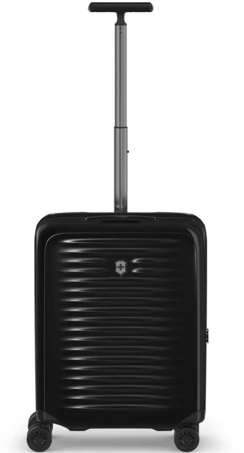 Victorinox Spinner (4 Wheel) | Hardside Luggage-Airox Global Hardside Carry-On - Black