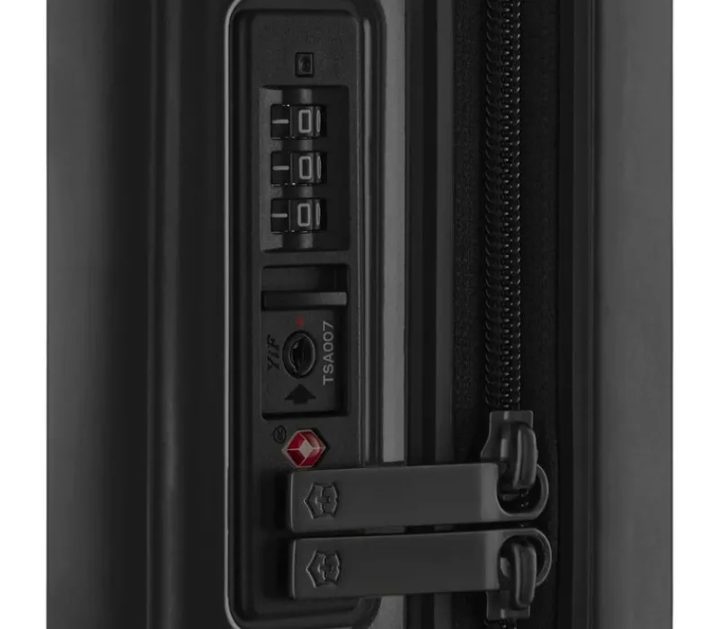 Victorinox Spinner (4 Wheel) | Hardside Luggage-Airox Global Hardside Carry-On - Black