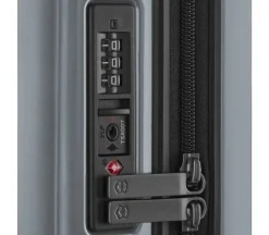 Victorinox Spinner (4 Wheel) | Hardside Luggage-Airox Global Hardside Carry-On - Silver