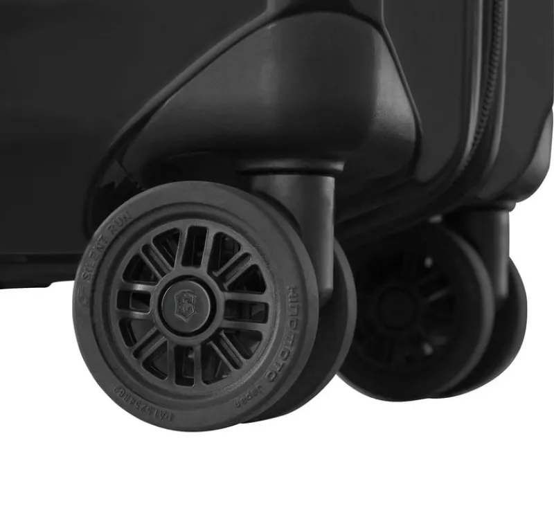 Victorinox Spinner (4 Wheel) | Hardside Luggage-Airox Global Hardside Carry-On - Black