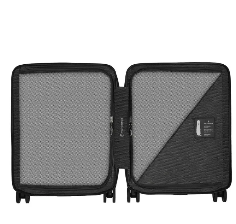 Victorinox Spinner (4 Wheel) | Hardside Luggage-Airox Global Hardside Carry-On - Black