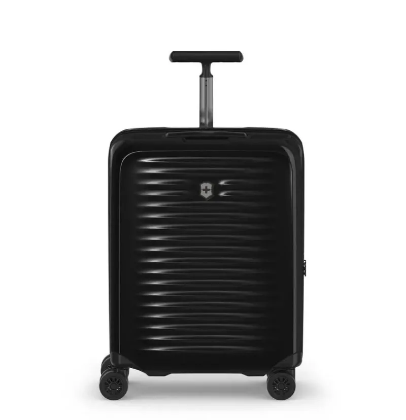 Victorinox Spinner (4 Wheel) | Hardside Luggage-Airox Global Hardside Carry-On - Black