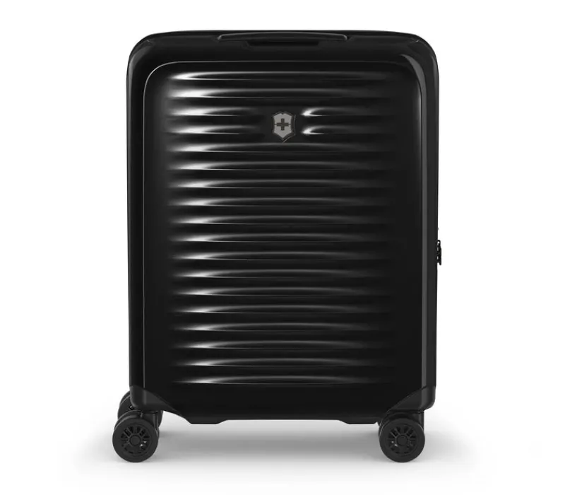 Victorinox Spinner (4 Wheel) | Hardside Luggage-Airox Global Hardside Carry-On - Black