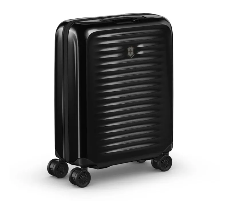Victorinox Spinner (4 Wheel) | Hardside Luggage-Airox Global Hardside Carry-On - Black