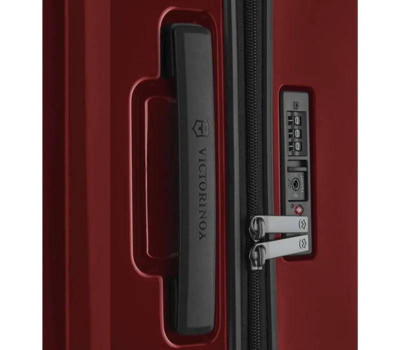 Victorinox Spinner (4 Wheel) | Hardside Luggage-Airox Large Hardside Case - Red