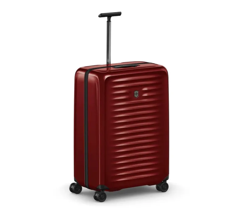 Victorinox Spinner (4 Wheel) | Hardside Luggage-Airox Large Hardside Case - Red