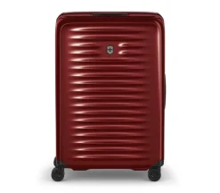 Victorinox Spinner (4 Wheel) | Hardside Luggage-Airox Large Hardside Case - Red