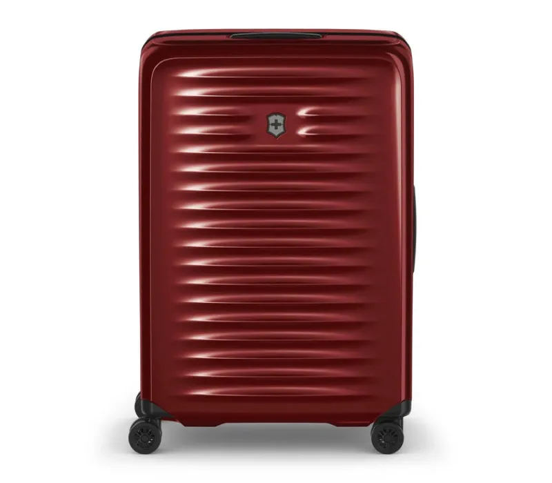 Victorinox Spinner (4 Wheel) | Hardside Luggage-Airox Large Hardside Case - Red