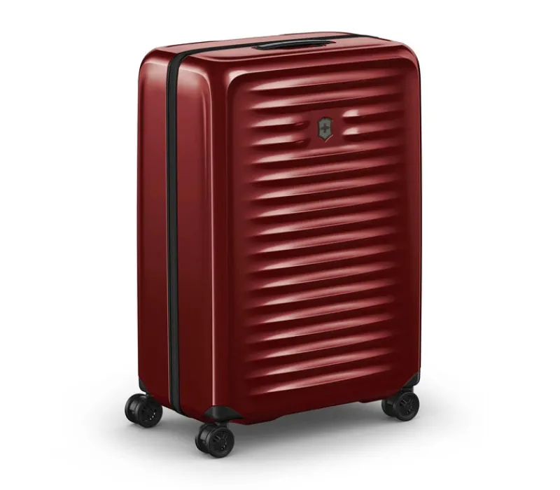 Victorinox Spinner (4 Wheel) | Hardside Luggage-Airox Large Hardside Case - Red