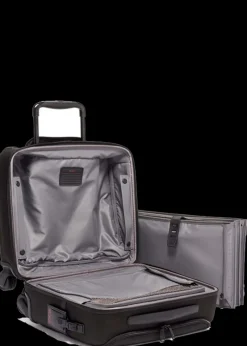 Tumi Softside Luggage | Spinner (4 Wheel)-Alpha 3 Compact 4 Wheeled Brief - Black