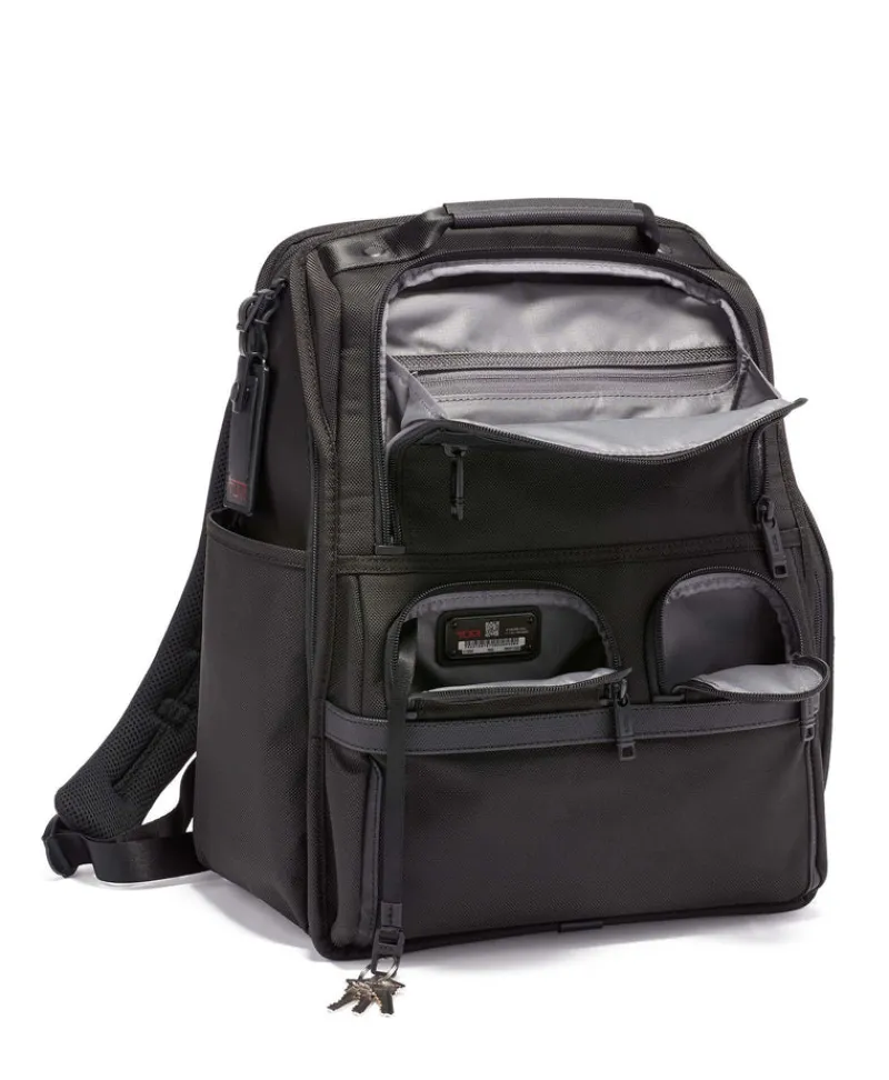 Tumi Backpacks-Alpha 3 Compact Laptop Brief Backpack - Black