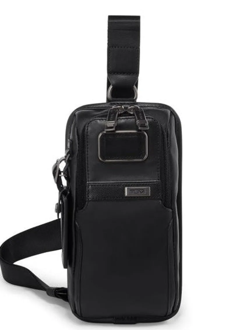 Tumi Sling Bags-ALPHA 3 Compact Sling - Black