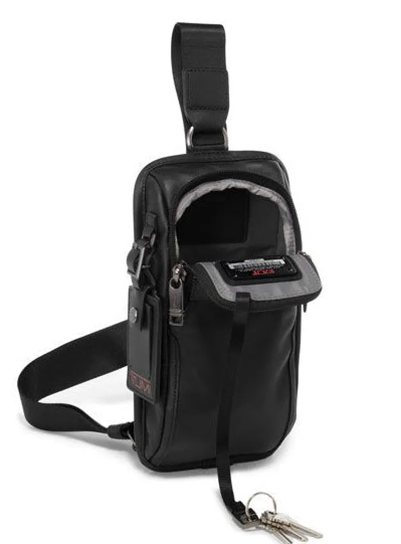 Tumi Sling Bags-ALPHA 3 Compact Sling - Black