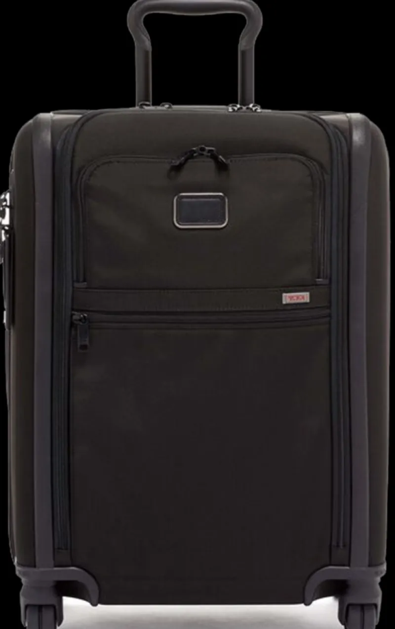 Tumi Spinner (4 Wheel) | Softside Luggage-Alpha 3 Continental Expandable 4 Wheeled Carry-On - Black