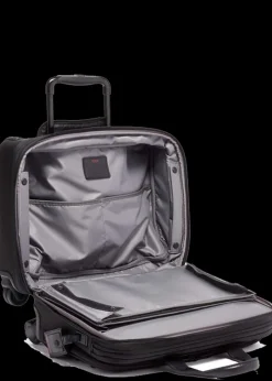 Tumi Cabin Luggage-Alpha 3 Deluxe 4 Wheeled Laptop Case Brief - Black