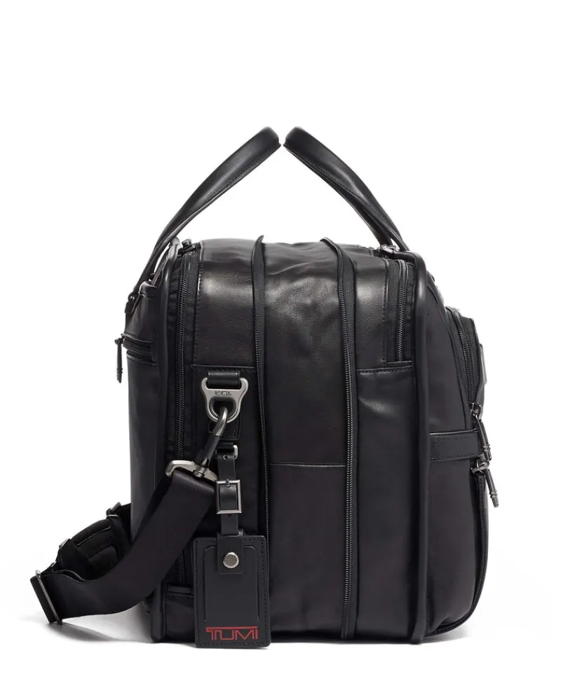 Tumi Briefcases-ALPHA 3 Expandable Laptop Briefcase - Black