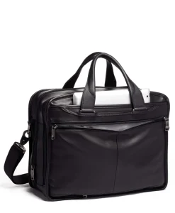Tumi Briefcases-ALPHA 3 Expandable Laptop Briefcase - Black