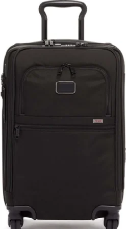 Tumi Spinner (4 Wheel) | Softside Luggage-Alpha 3 International Office 4 Wheeled Carry-On - Black