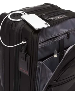 Tumi Spinner (4 Wheel) | Softside Luggage-Alpha 3 International Office 4 Wheeled Carry-On - Black