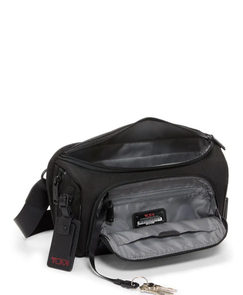 Tumi Sling Bags-ALPHA 3 Large Sling - Black