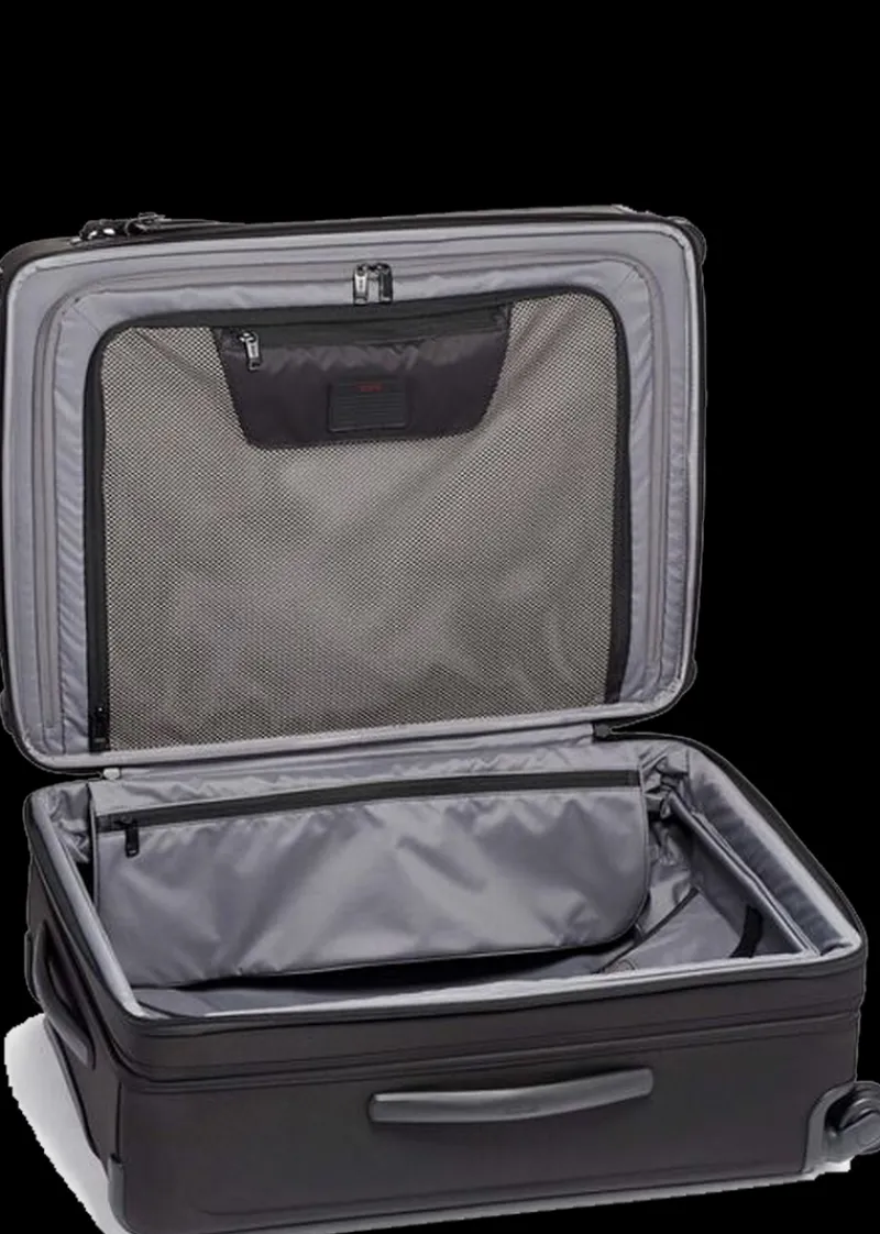 Tumi Spinner (4 Wheel) | Softside Luggage-Alpha 3 Short Trip Expandable 4 Wheeled Packing Case - Black