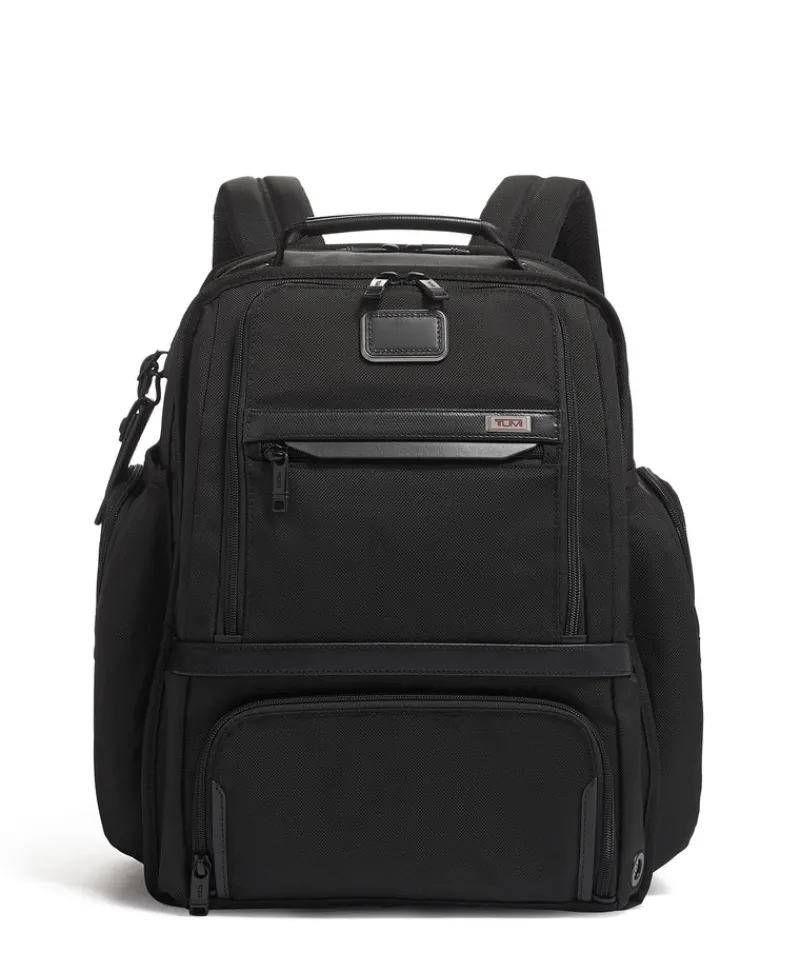 Tumi Backpacks-ALPHA 3 TRAVEL PACKING BACKPACK - BLACK