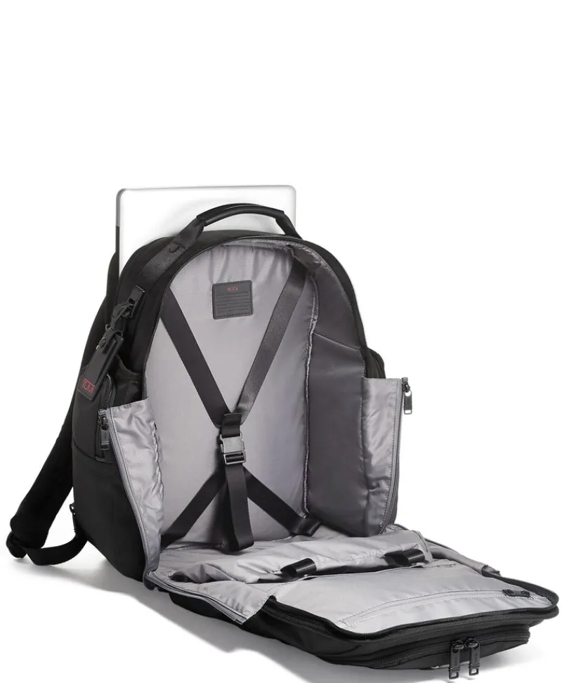 Tumi Backpacks-ALPHA 3 TRAVEL PACKING BACKPACK - BLACK