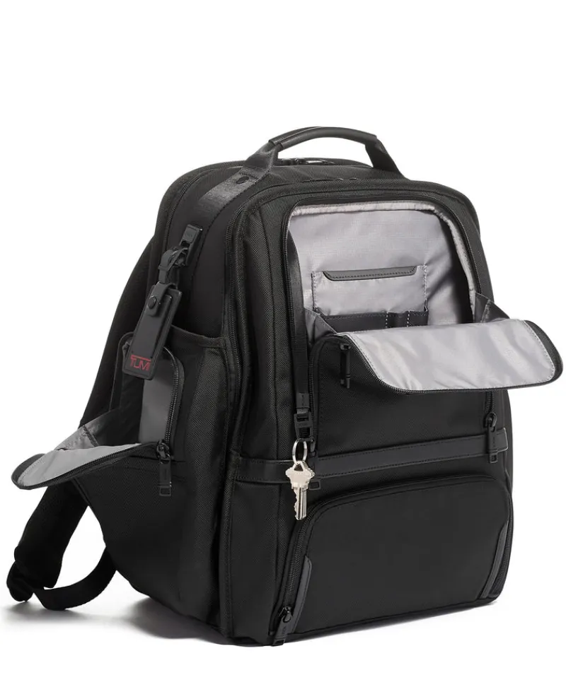 Tumi Backpacks-ALPHA 3 TRAVEL PACKING BACKPACK - BLACK
