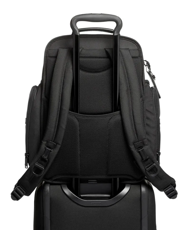Tumi Backpacks-ALPHA 3 TRAVEL PACKING BACKPACK - BLACK