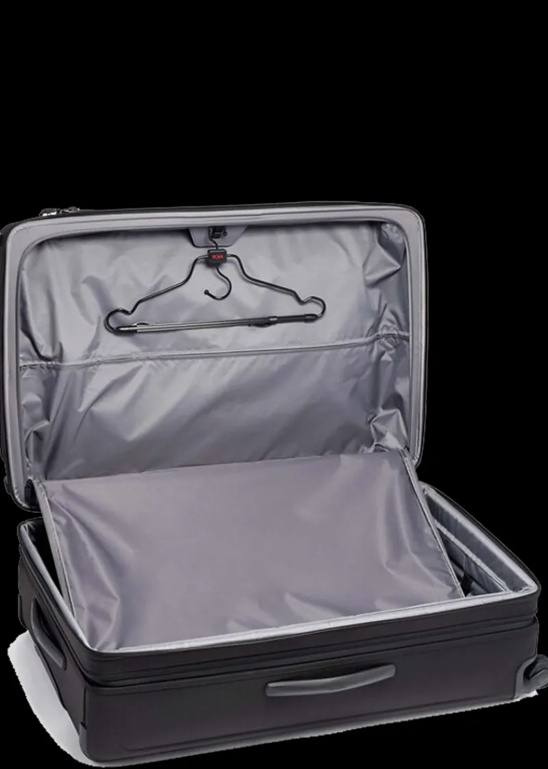 Tumi Spinner (4 Wheel) | Softside Luggage-Alpha 3 Worldwide Trip Expandable 4 Wheeled Packing Case - Black