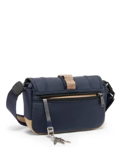 Tumi Crossbodys-ALPHA BRAVO Compass Flap Crossbody - Midnight Navy/Khaki