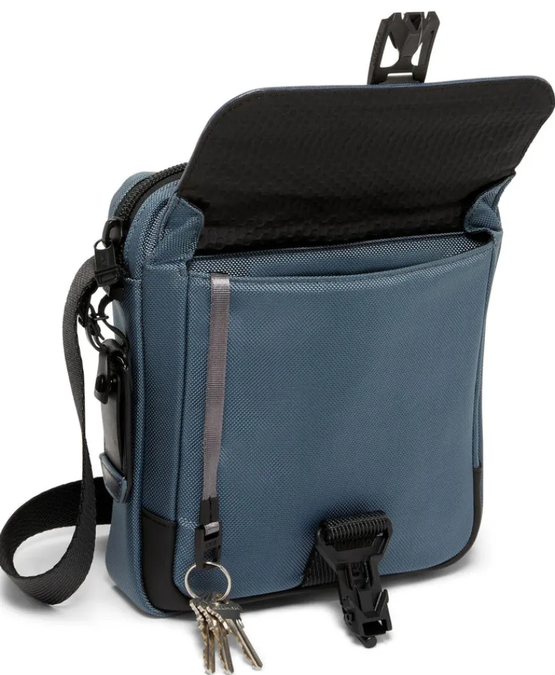 Tumi Crossbodys-ALPHA BRAVO Junior Crossbody - Nevado Blue