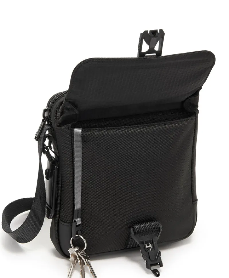 Tumi Crossbodys-ALPHA BRAVO Junior Crossbody - Black