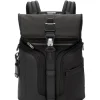 Tumi Backpacks-Alpha Bravo Logistics Flap Lid Backpack - Black