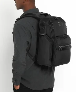 Tumi Backpacks-Alpha Bravo Search Backpack - Oxblood
