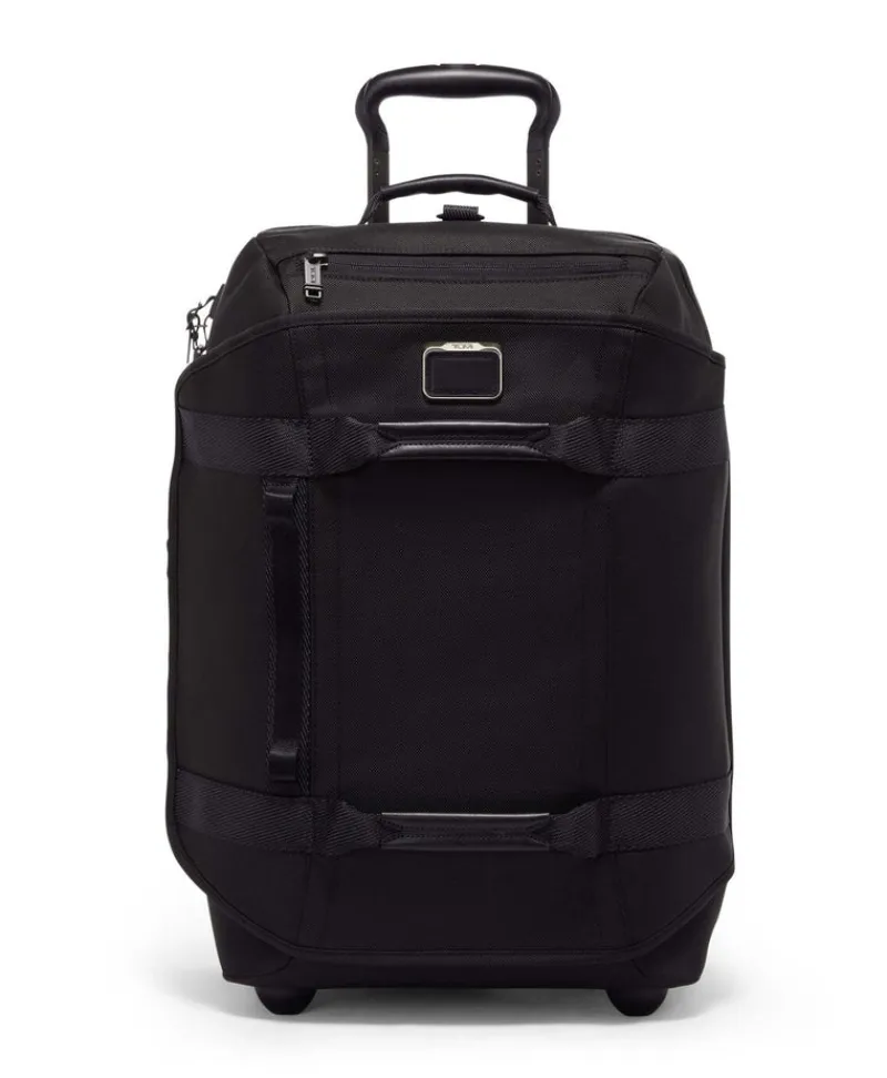 Tumi Upright (2 Wheel)-ALPHA BRAVO Wheeled Duffel Carry-On 55cm - Black