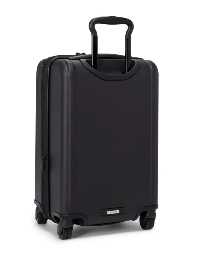 Tumi Spinner (4 Wheel) | Hardside Luggage-ALPHA HYBRID 4 Wheeled International Expandable Carry-On Small - Black