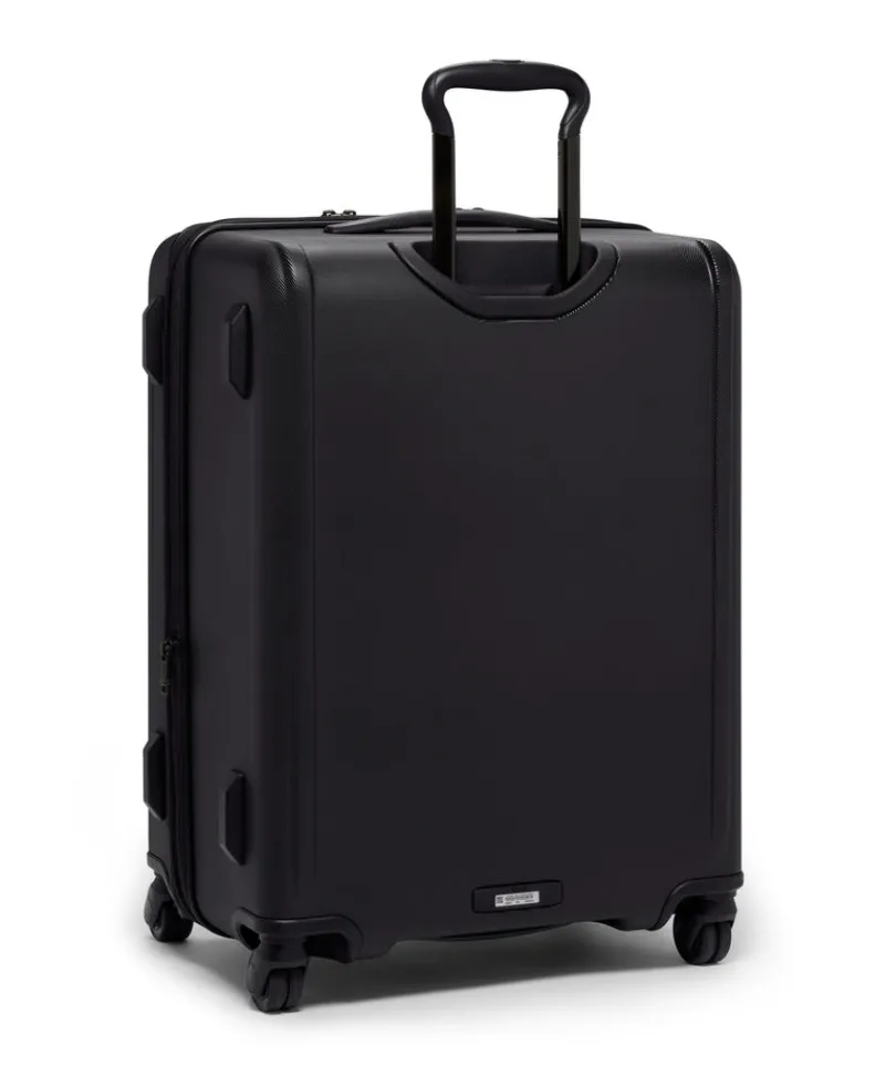 Tumi Spinner (4 Wheel) | Hardside Luggage-ALPHA HYBRID 4 Wheeled Medium Trip Checked Expandable Luggage Large - Black