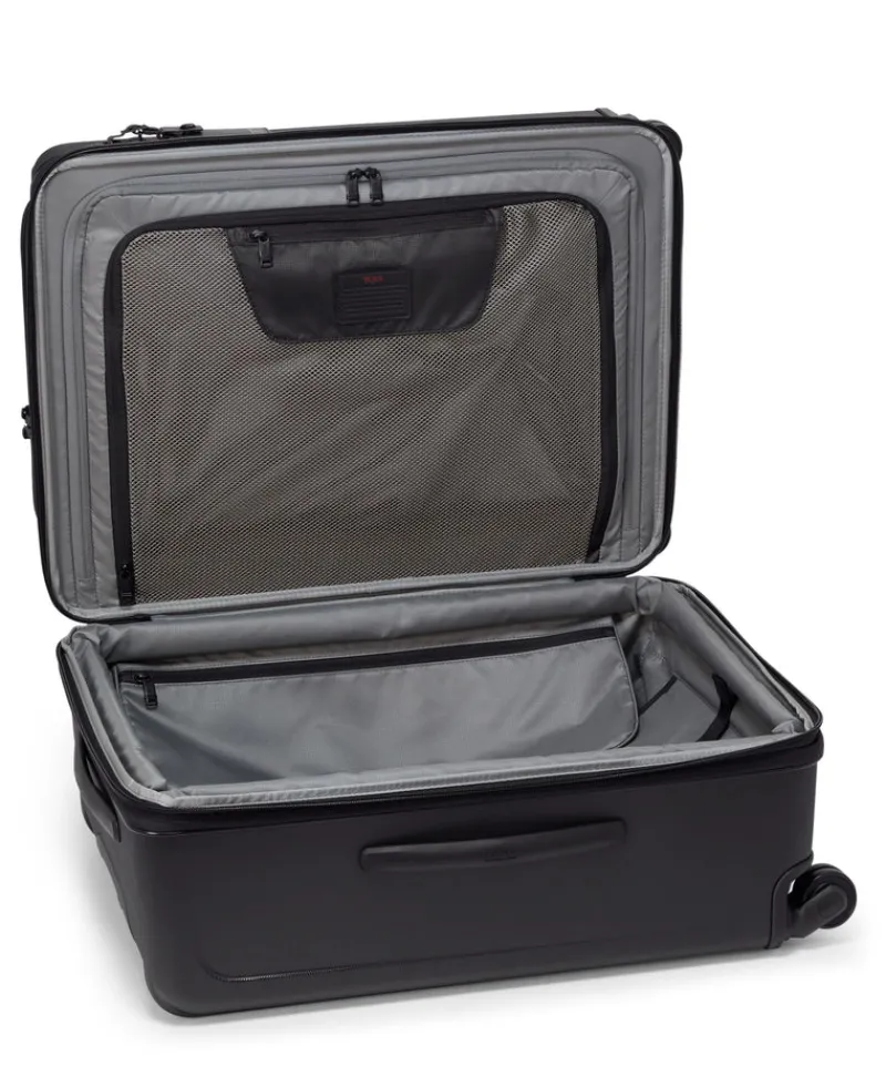 Tumi Spinner (4 Wheel) | Hardside Luggage-ALPHA HYBRID 4 Wheeled Medium Trip Checked Expandable Luggage Large - Black