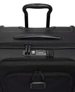 Tumi Spinner (4 Wheel) | Hardside Luggage-ALPHA HYBRID 4 Wheeled Medium Trip Checked Expandable Luggage Large - Black