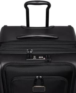 Tumi Spinner (4 Wheel) | Hardside Luggage-ALPHA HYBRID 4 Wheeled Short Trip Expandable Checked Luggage 66 cm - Black