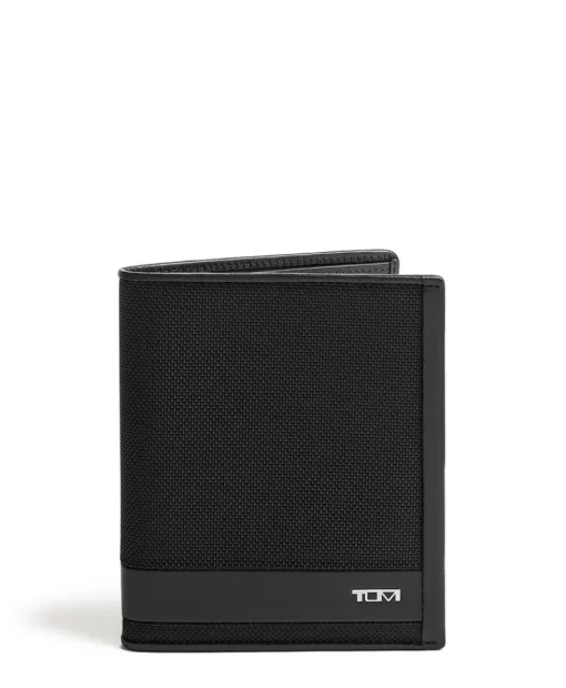 Tumi Passport Holders-ALPHA PASSPORT CASE - BLACK