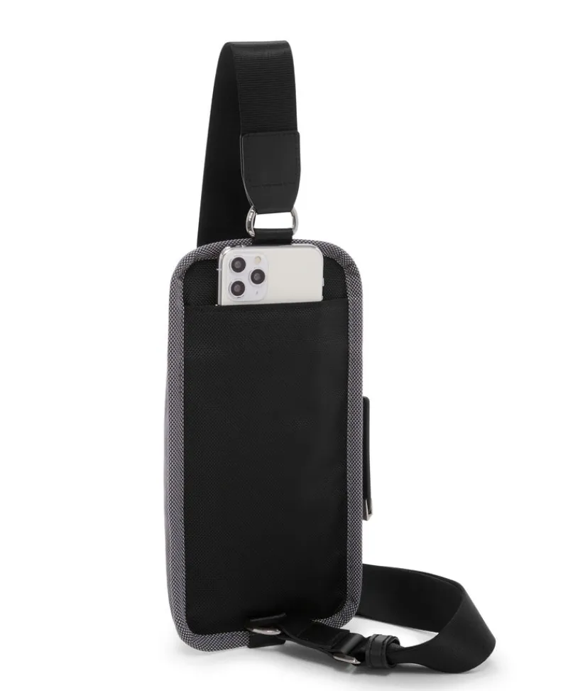 Tumi Sling Bags-Alpha X Compact Sling - Meteor Grey