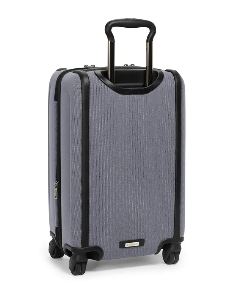 London Luggage Spinner (4 Wheel) | Hardside Luggage-ALPHA X International Dual Access 4 Wheeled Expandable Carry-On 56cm - Meteor Grey